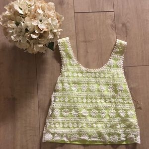 Yellow Neon Summer Top